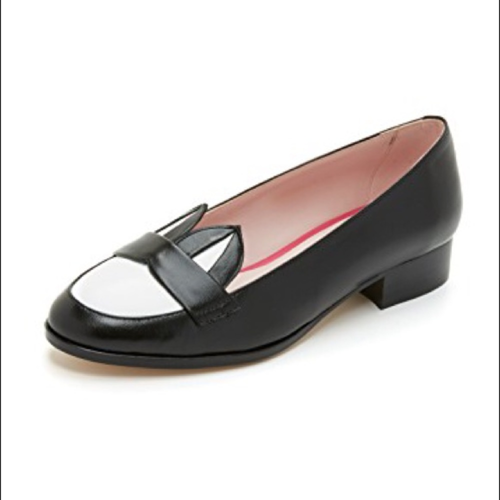 Minna Parikka Bunny Ear Loafers Size 6